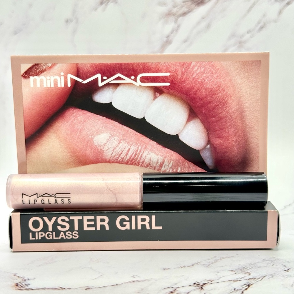 #2 MAC Mini Lipglass Lip Gloss - Oyster Girl